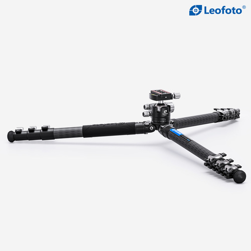 חצובת סיבי פחם כולל ראש כדורי Leofoto Rapid Ranger LSR-324C+LH-40