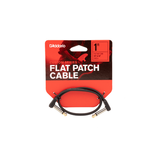 זוית נוספת D'Addario Flat Patch Cables