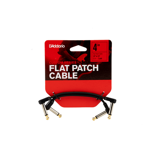 זוית נוספת D'Addario Flat Patch Cables
