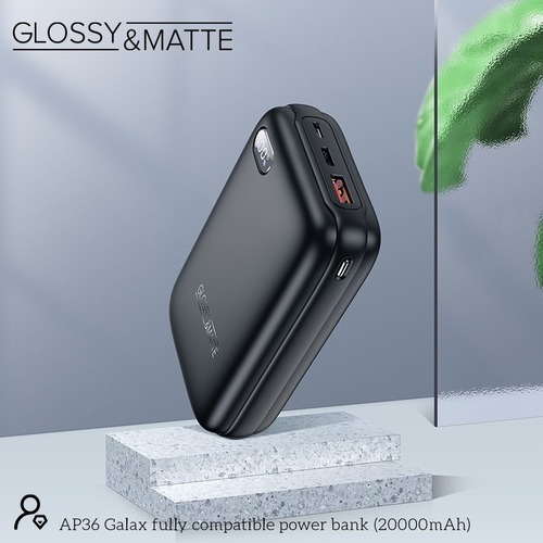 מטען נייד מהיר Type C בקיבולת 10000mAh GLOSSY&MATTE