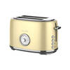 מצנם 2 פרוסות דגם TT520GOLD SAUTER בצבע זהב