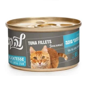 לה קט מעדן בטעם נתחוני טונה 85 גרם