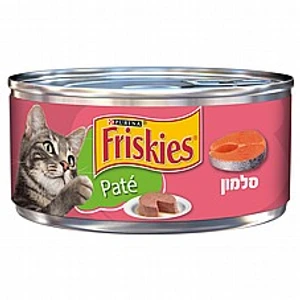 פריסקיז לחתול פטה סלמון 156 גרם