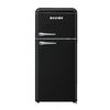 מקרר מקפיא עליון רטרו שחור MASIMO דגם MARF-240K-DF