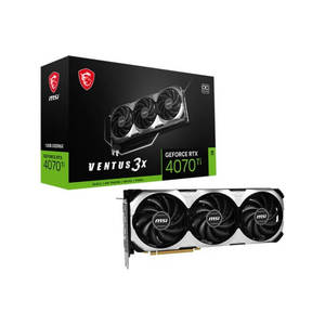כרטיס מסך MSI GeForce RTX 4070 Ti VENTUS 3X 12GB OC GDDR6X HDMI 3xDP