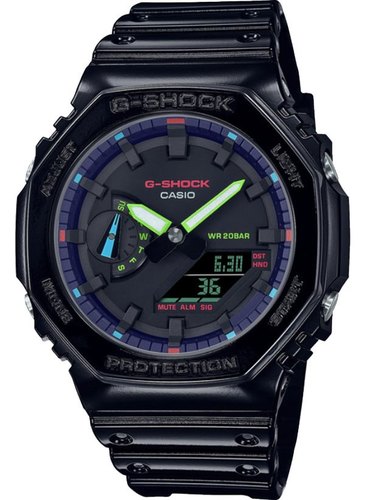 CASIO GA-2100RGB-1A CARBON
