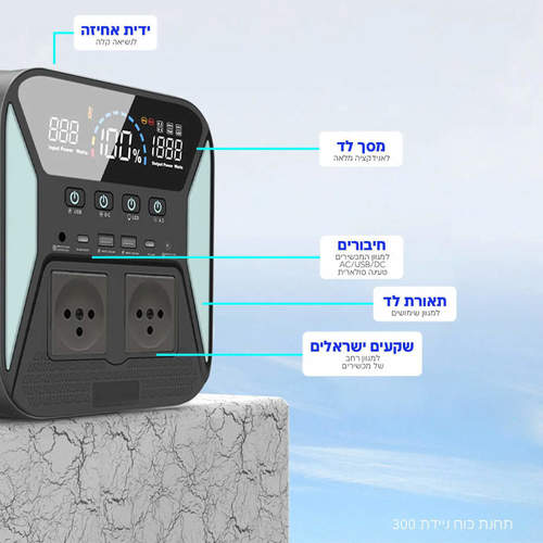 portable generator solar power station