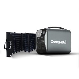 קיט סולארי PRO1000 תחנת כוח ניידת עם פאנל סולארי