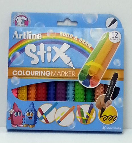 טושי ציור 1/12 Artline Stix