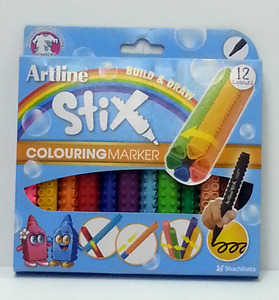 טושי ציור 1/12 Artline Stix