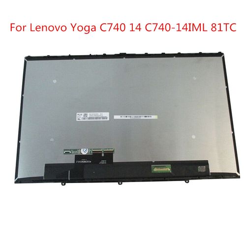 החלפת מסך מגע קומפלט למחשב Lenovo yoga C740-14IML 