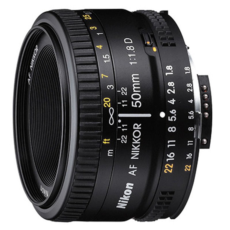 Nikon Lens 50mm f/1.8 D AF עדשה ניקון - יבואן רשמי