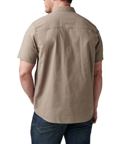 חולצה מכופתרת מדגם WYATT SHORT SLEEVE SHIRT