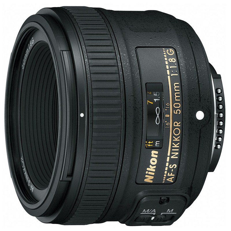 Nikon Lens 50mm f/1.8 G AF-S עדשה ניקון - יבואן רשמי