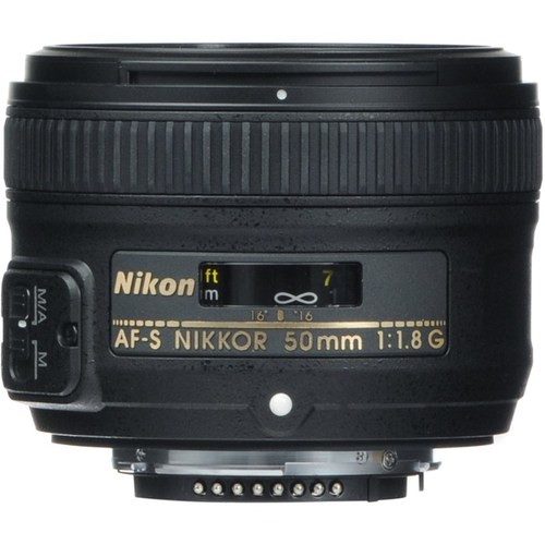 Nikon Lens 50mm f/1.8 G AF-S עדשה ניקון - יבואן רשמי
