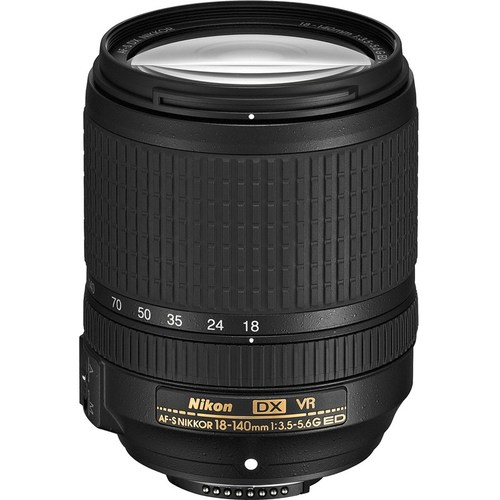 Nikon Lens 18-140mm AF-S DX f/3.5-5.6G ED VR עדשה ניקון - יבואן רשמי