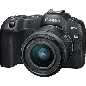 מצלמת מירורלס ועדשה Canon EOS R8 Kit + 24-50mm