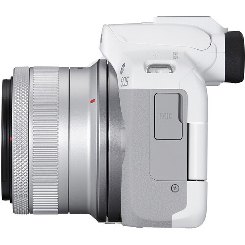 מצלמת מירורלס ועדשה Canon EOS R50 Kit + 18-45mm בצבע לבן