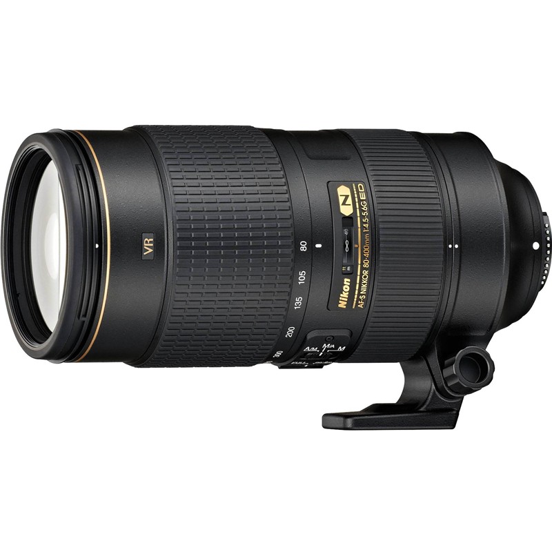 Nikon Lens 80-400mm f/4.5-5.6G ED AFS VR עדשה ניקון - יבואן רשמי