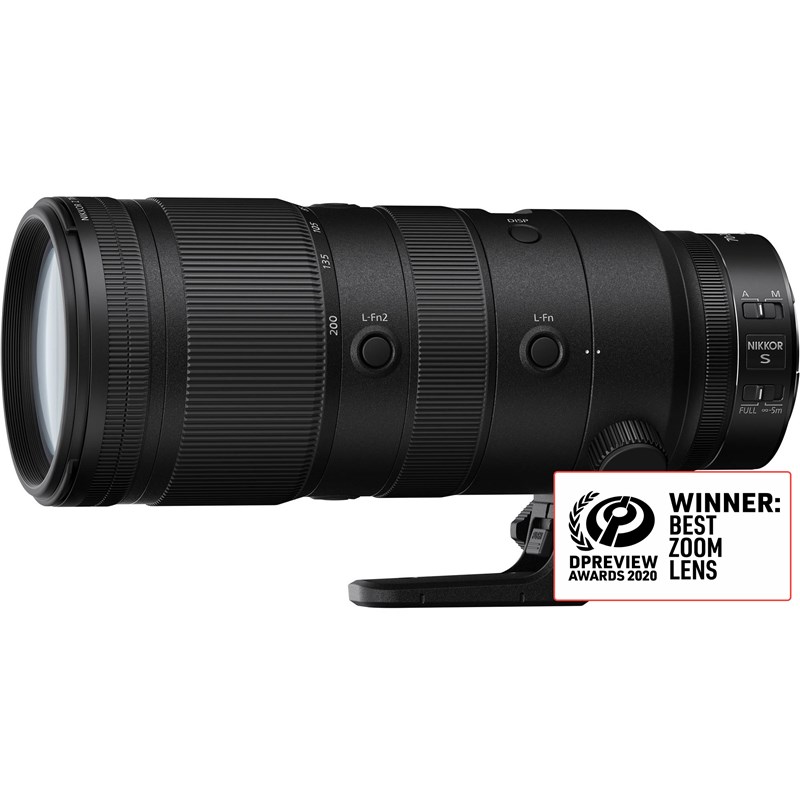 Nikon Z Lens Nikkor Z 70-200mm f/2.8 VR S עדשה ניקון - יבואן רשמי