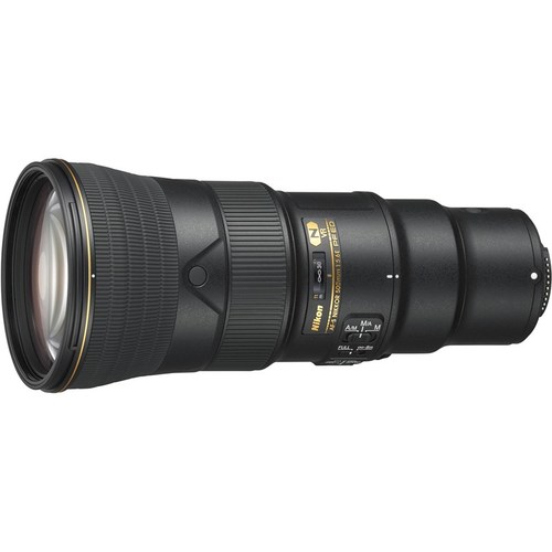 Nikon Lens Af-S Nikkor 500mm F/5.6e Pf Ed Vr עדשה ניקון - יבואן רשמי