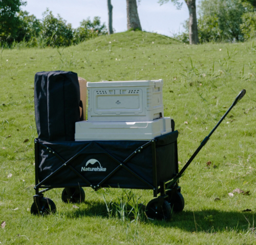 עגלה מתקפלת לקמפינג ולים נפח חזקה מאד NATUREHIKE TROLLY- CNK2300JU014  