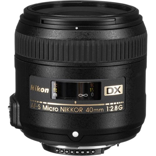 Nikon Lens 40mm f/2.8 G AF-S DX Micro עדשה ניקון - יבואן רשמי