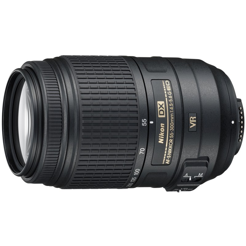 Nikon Lens 55-300mm f/4.5-5.6 G ED AF-S DX VR עדשה ניקון - יבואן רשמי