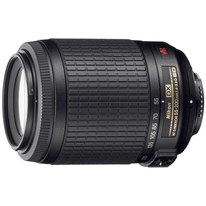 Nikon Lens 55-200mm f/4-5.6 G ED VR עדשה ניקון - יבואן רשמי