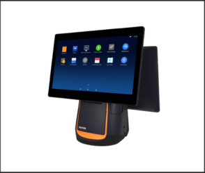 עמדת מכירה T2 מסך כפול 15.6′ Sunmi
