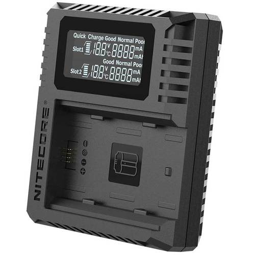 מטען כפול Nitecore FX3 NP-W235