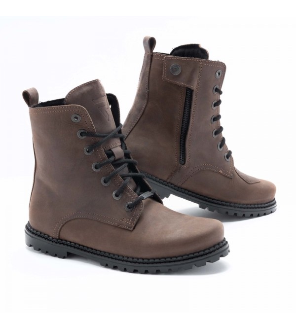 מגף רכיבה מעור רבל הורן חום - REBELHORN NOMAD BOOTS
