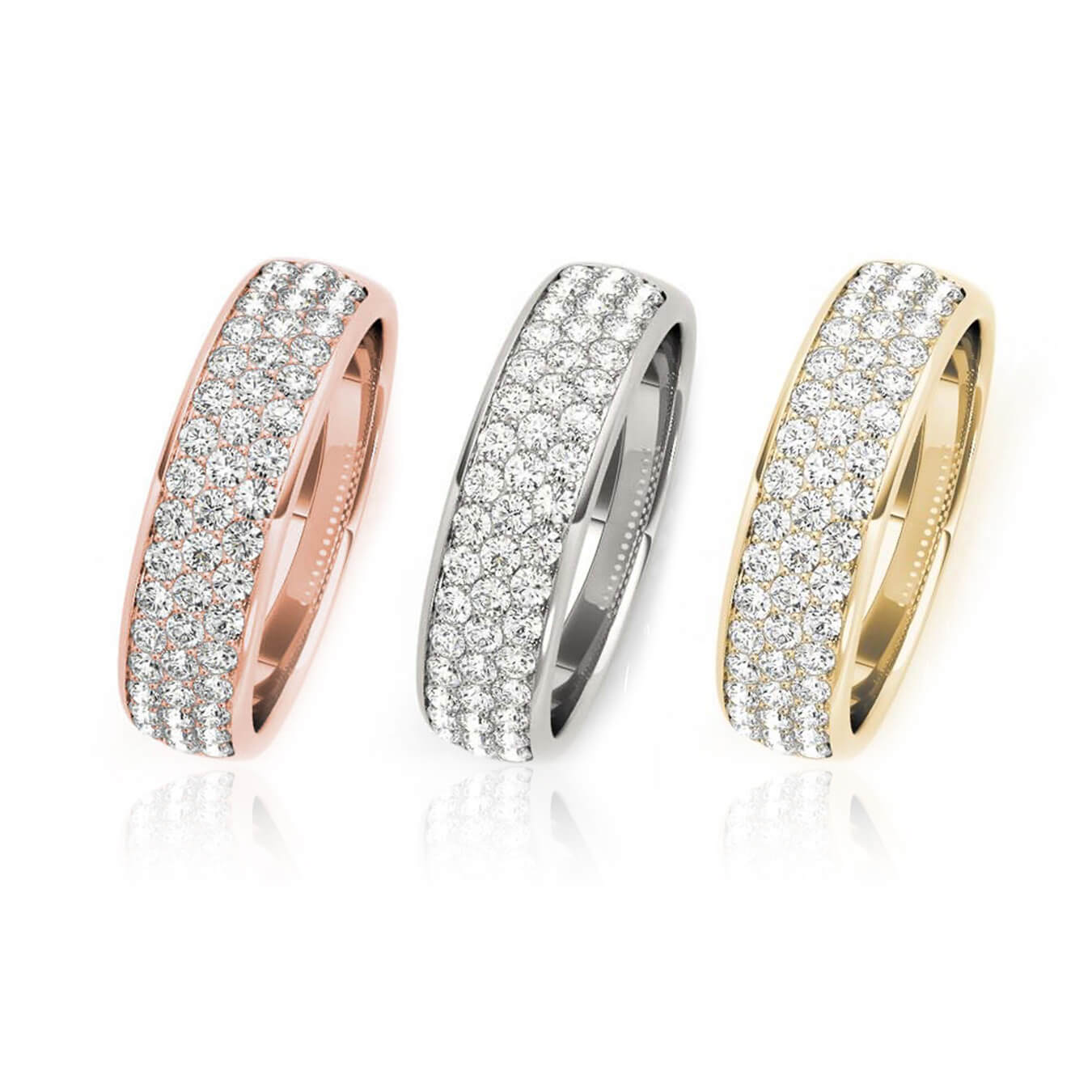 טבעת יהלומים 0.77ct מקולקציית "אדור"