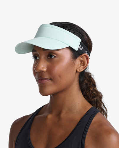 כובע מצחיה לריצה Performance Visor GCR/WHT U