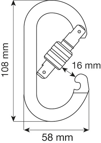OVAL STANDARD LOCK