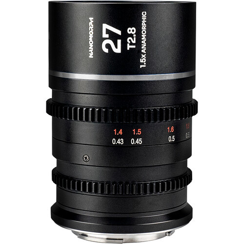 עדשה Venus Optics Laowa Nanomorph 27mm T2.8 1.5x S35 Z