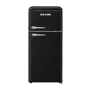 מקרר מקפיא עליון רטרו שחור MASIMO דגם MARF-240K-DF