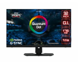מסך מחשב גיימינג "32 MSI OPTIX MPG321QRF QD 2K G-sync