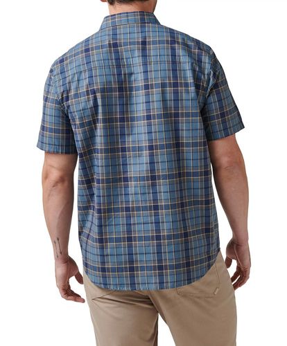 חולצה דגם WYATT S.S PLAID SHIRT