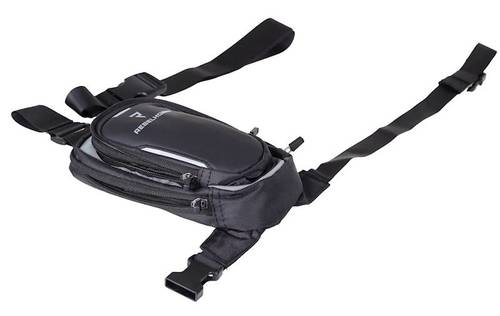 תיק ירך רבל הורן שחור - REBELHORN HIP 2 LEG BAG