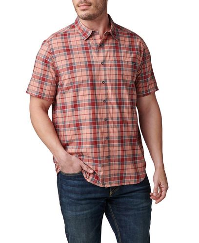 חולצה דגם WYATT PLAID SHIRT
