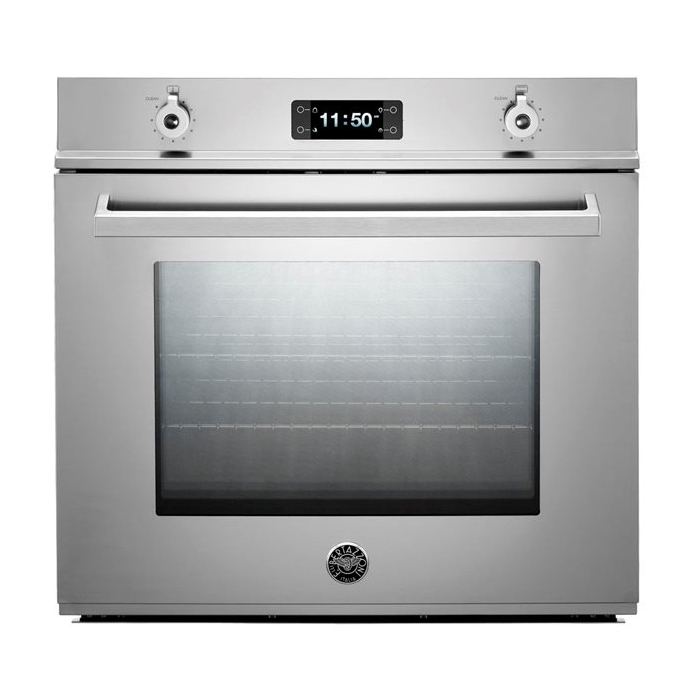תנור בנוי 76 ס"מ BERTAZZONI פירוליטי F30PROXT בגימור נירוסטה 