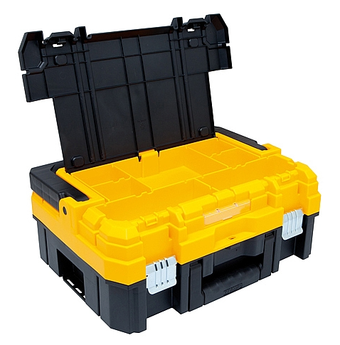 ארגז כלים D17808 TSTAK + אורגינייזר משולב DEWALT