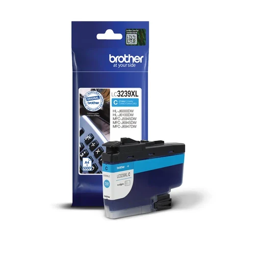 דיו כחול מקורי Brother LC-3239XLC בראדר (5,000 דף)