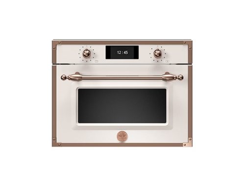 מיקרוגל משולב אפיה BERTAZZONI דגם F457HERMWTAC גימור שמנת נחושת