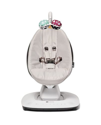 נדנדה חשמלית וטרמפולינה מאמארו 5.0 mamaRoo בעיצוב חדש ושליטה מהטלפון - אפור קלאסי