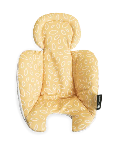 מקטין דו-צדדי מרופד ומנדף זיעה לתינוק לנדנדות מאמארו MAMAROO - צהוב