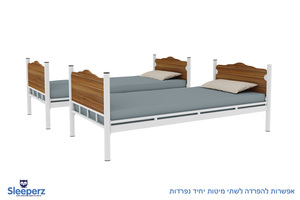 מיטת קומותיים מברזל
