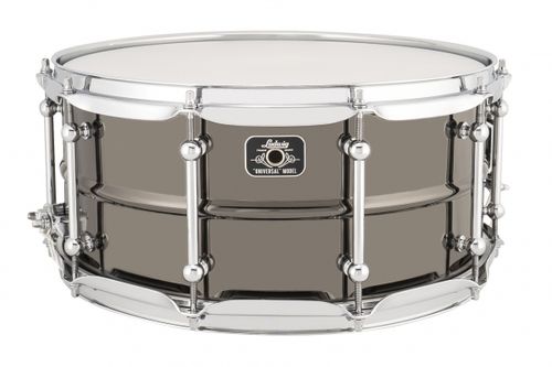 תוף סנר LUDWIG LU6514C Universal Black Brass Snare Drum 6.5 X 14
