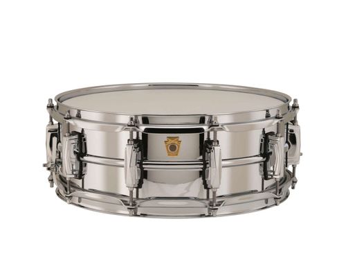 תוף סנר LUDWIG LB400B 5x14 Chrome Over Brass W/ Nickel Hardware